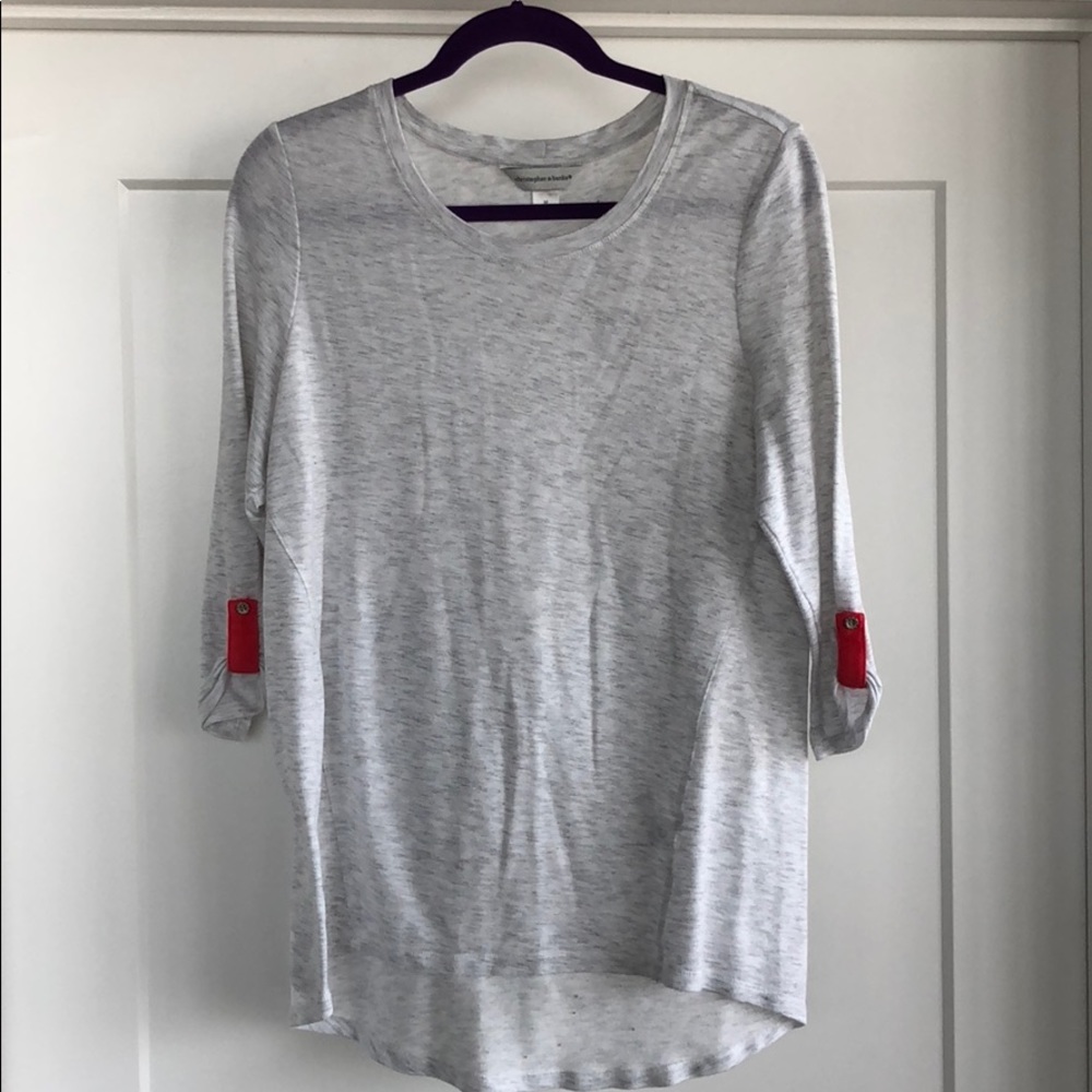 Medium Christopher & Banks mid sleeve shirt.